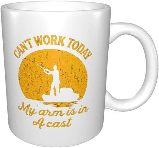 Can't Work Today My Arm Is In A Cast Coffee Mug