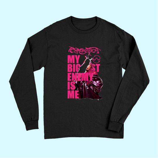 Gaga chromatica 2021 Tour Biggest Enemy is me Long Sleeves