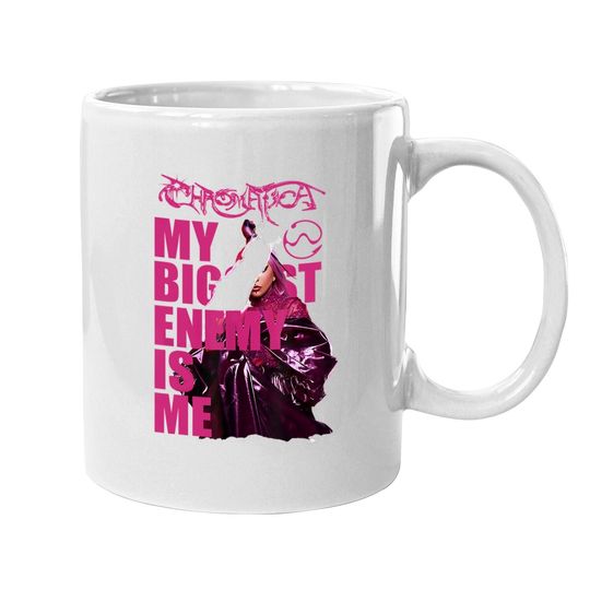 Gaga Chromatica 2021 Tour Biggest Enemy Is Me Coffee Mug