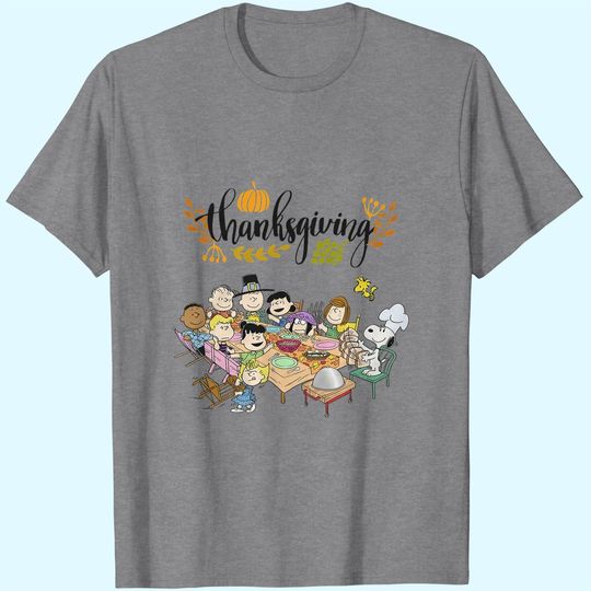 Happy Thanksgiving Peanuts Party T-Shirts