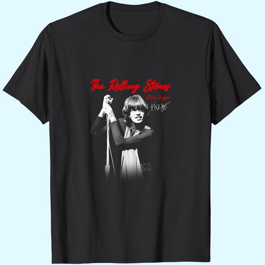 Mick Jagger The Rolling Stones T-Shirts