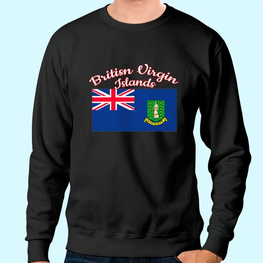 British Virgin Islands Flag Sweatshirt