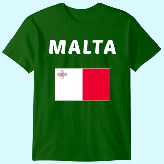 Malta Flag souvenir Gift Maltese T-Shirt