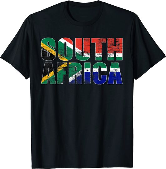 South Africa Flag African Pride T-Shirt