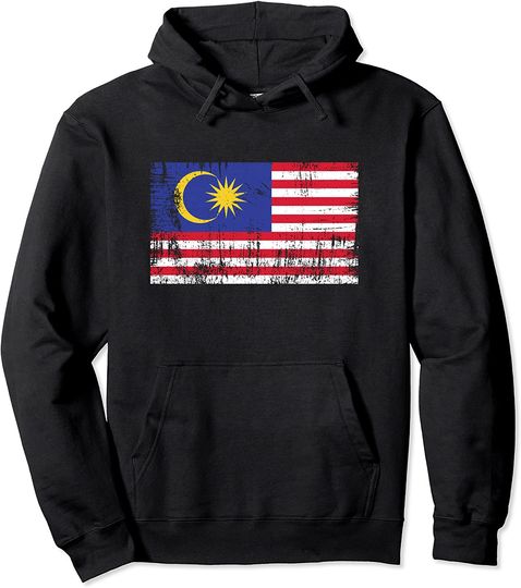 Malaysia Malay Flag Gift Football Hoodie