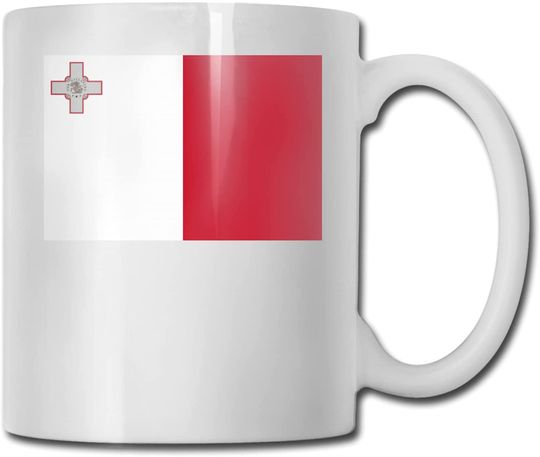 Flag of Malta Ceramic Coffee Mugs