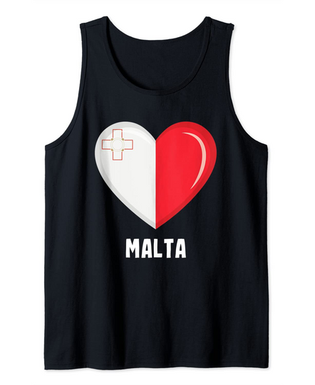 Malta Flag Tank Top