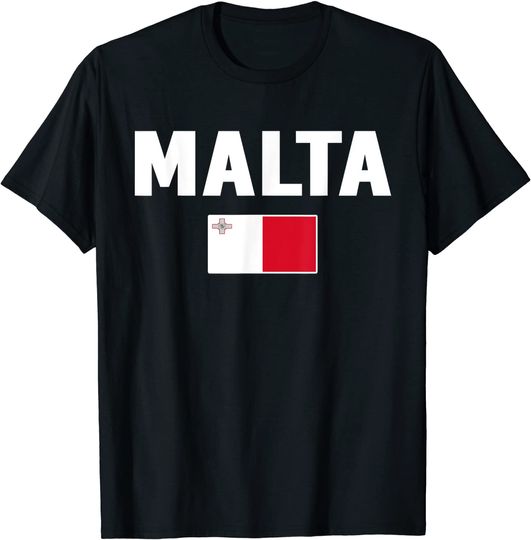 Malta Tee Flag souvenir Gift Maltese T-Shirt