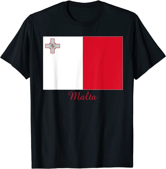 Souvenir Malta Flag T-Shirt