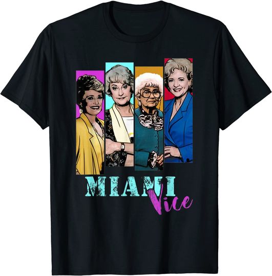The Golden Girls-Miami Vices Vintage T-Shirt