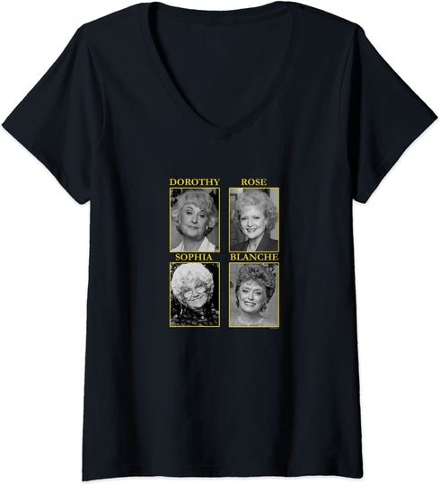 Womens Golden Girls - Four Queens T-shirt