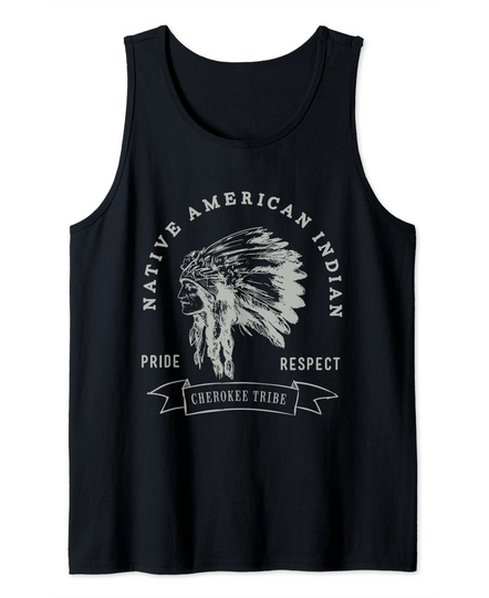 Native American Indian Pride Respect Design Tank Top