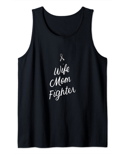 Mother's Day Wife Mom Fighter Metastatic Breast Cancer Gifts Tank Top