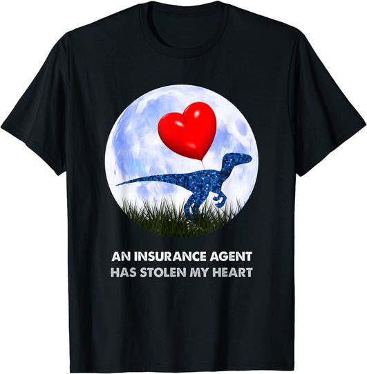 Insurance Agent Funny t rex, Dinosaur humor T-Shirt