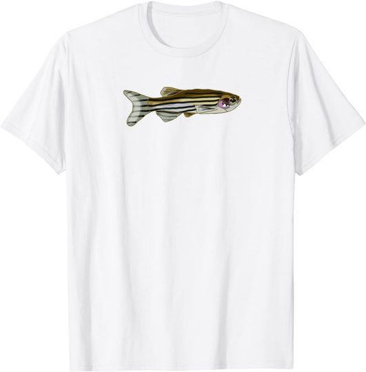 Zebra Danio Aquarium T-Shirt