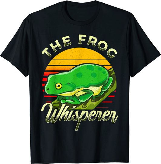 The Frog Whisperer Tree Frogs Kids Boys Girls T-Shirt