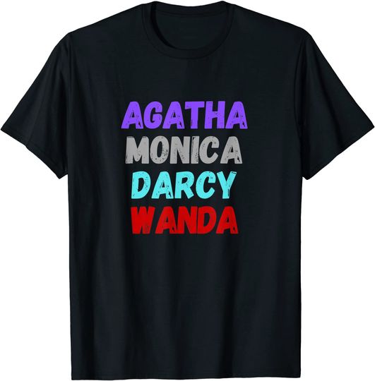 Agatha, Monica, Darcy and Wanda: Superhero T-Shirt
