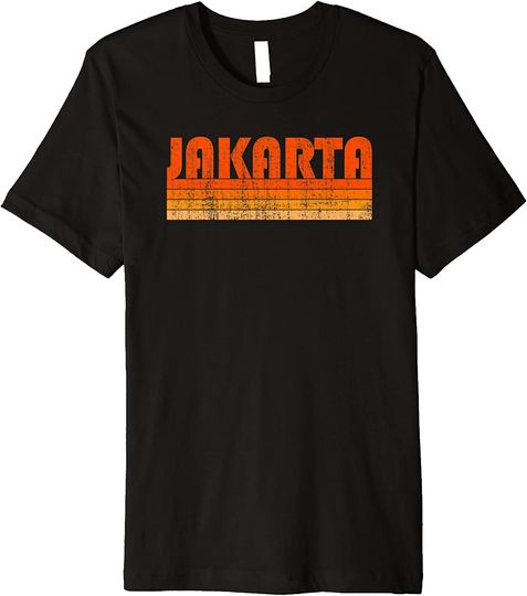 Grunge Style Jakarta Indonesia Premium T Shirt