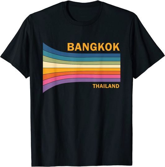 Retro Vintage 70s Bangkok Thailand T Shirt