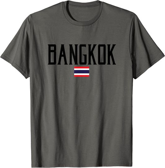Bangkok Thailand Flag T Shirt