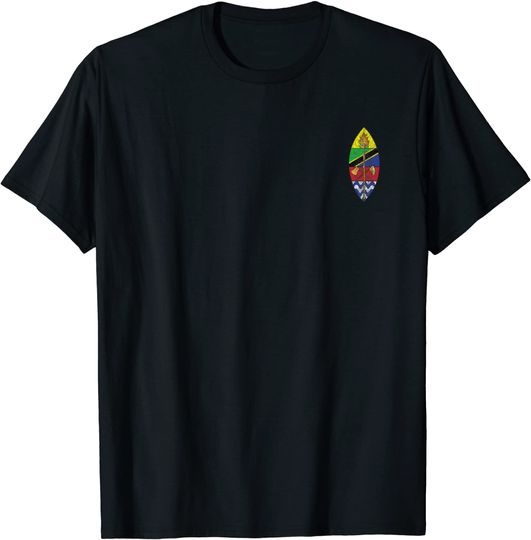 TANZANIA FLAG COAT OF ARMS SHIELD DAR ES SALAAM T-Shirt