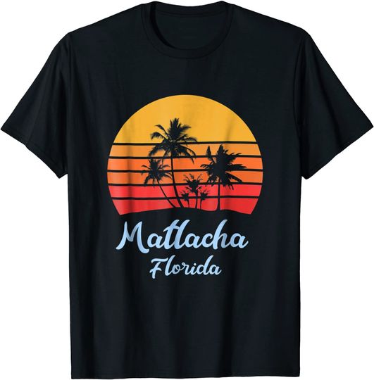 Retro Matlacha Florida Summer Vacation T Shirt