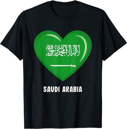 Saudi Arabia Flag T Shirt