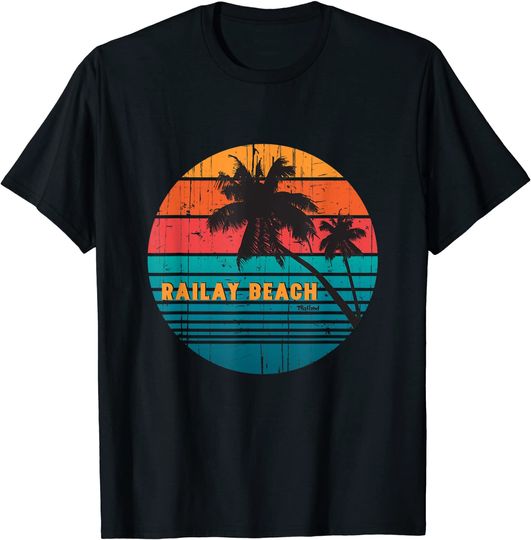 Retro Railay Beach Thailand T-Shirt