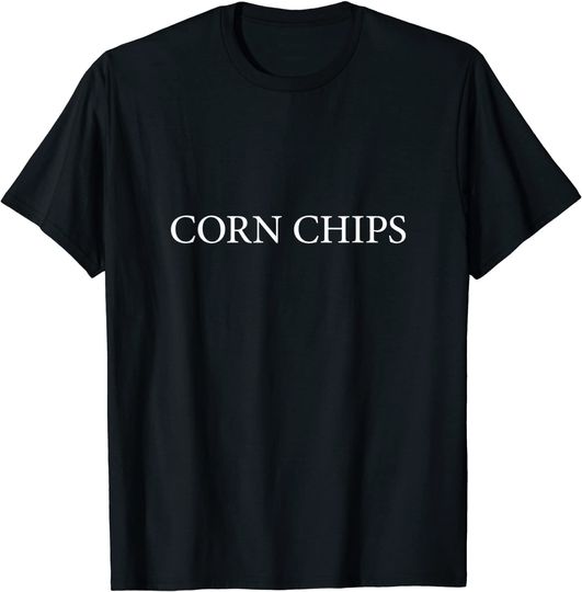 Corn Chips Food Vintage Retro Funny T-Shirt