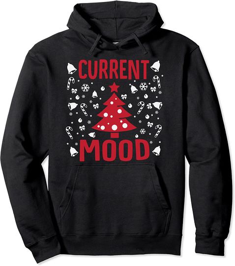 Current Mood Xmas Gift Pullover Hoodie