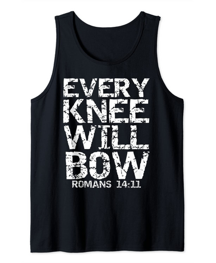 Bold Christian Bible Verse Quote Tank Top