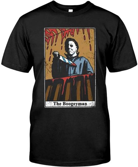 Halloween Michael Myers TheBoogeyman Tarot Card Carpenter Horror T Shirt