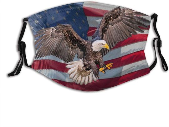Patriotic American Flag Face Mask