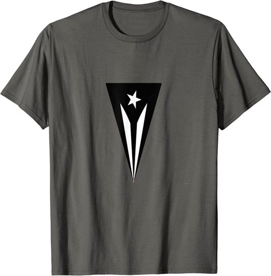 Puerto Rico Black Flag Resiste Boricua T-Shirt