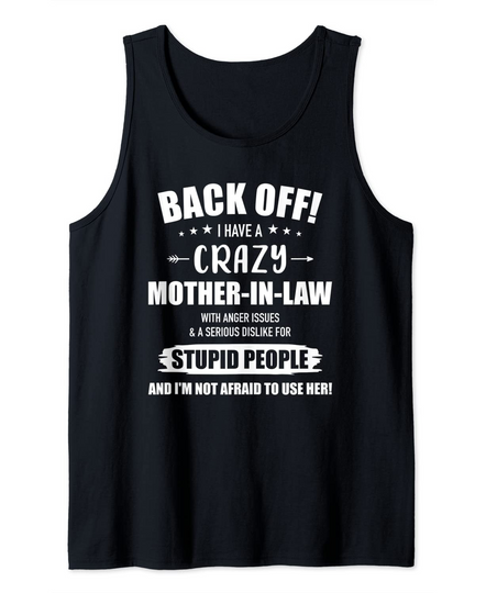 Crazy funny mother-in-law from daughter-in-law Tank Top