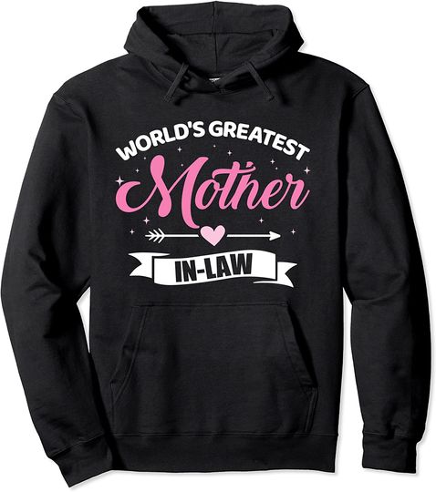 World's greatest mother-in-law Pullover Hoodie