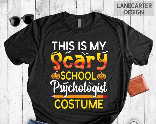 This Is My Scary School Psychologist Ghosts Shirt