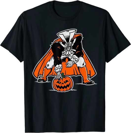 Stance Headless Horseman Pumpkin Halloween T-Shirt