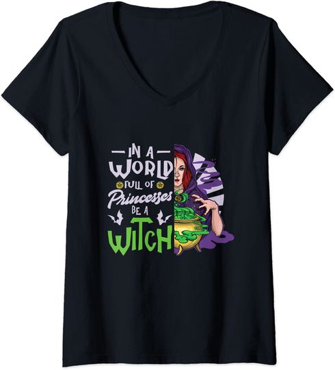 In A World Full Of Princesses Be A Witch Vintage T-Shirt