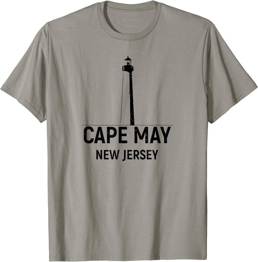 Cape May NJ lighthouse Travel Gift T-Shirt