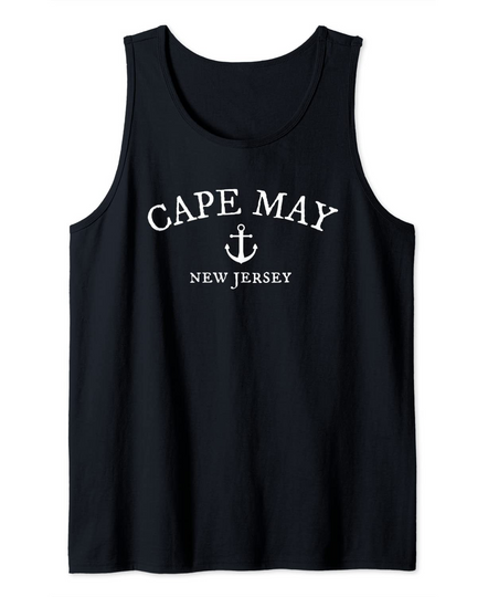 Cape May NJ Shirt, New Jersey Sea Town Tank Top