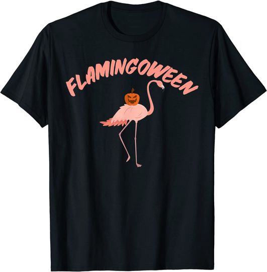 Flamingoween Flamingo Mummy Costume T-Shirt