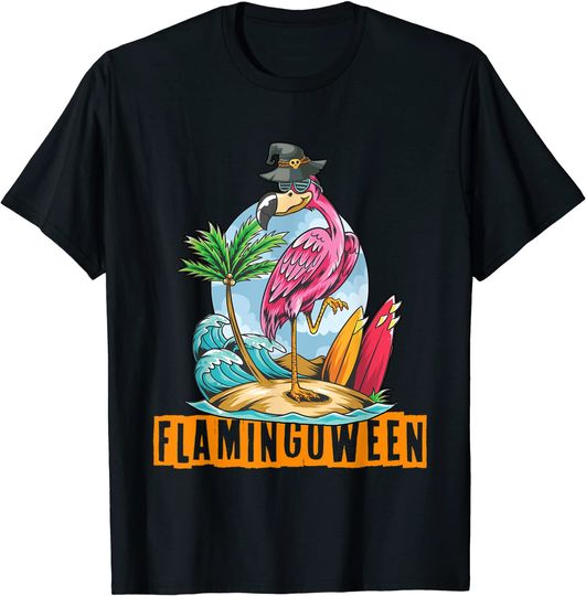 Halloween Flamingoween T-Shirt