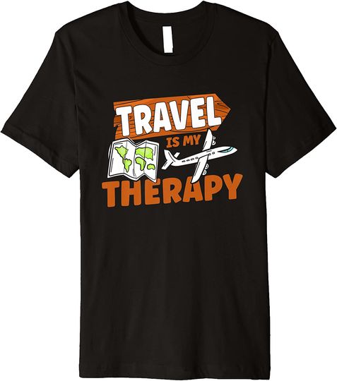 Travel Is My Therapy T-Shirt