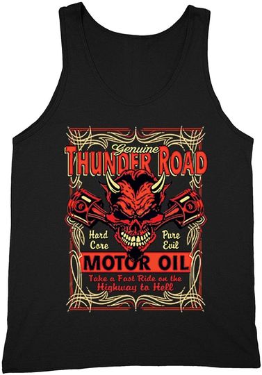 Thunder Road Devil Biker Motorcycle Tank Top