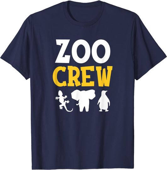 Cool Zoo Crew Shirt for Kids or Adults Zoo T-Shirt