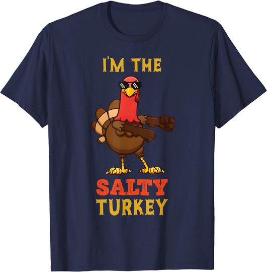 Salty Turkey Matching Family Group Thanksgiving T-Shirt