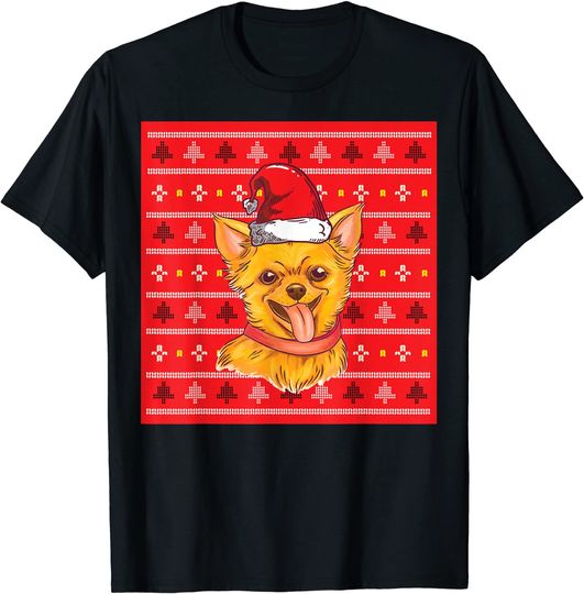 Chihuahua Ugly Christmas Sweater T-Shirt