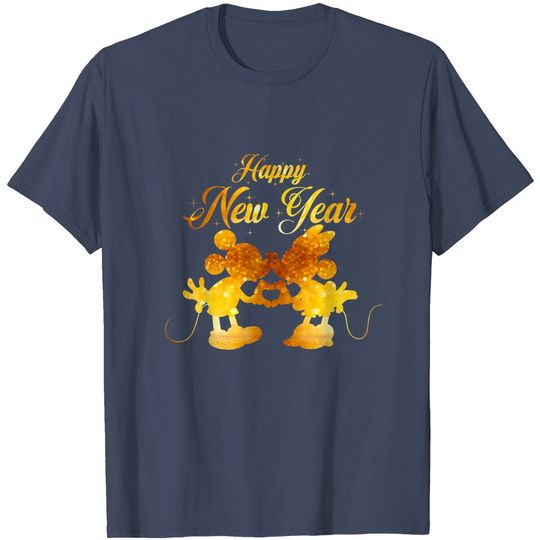 Disney Happy New Year Mickey & Minnie T-Shirts