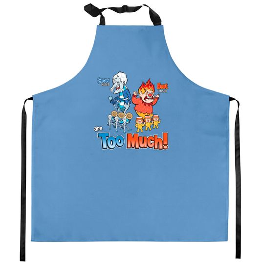 Miser Brothers Too Much! Kitchen Apron